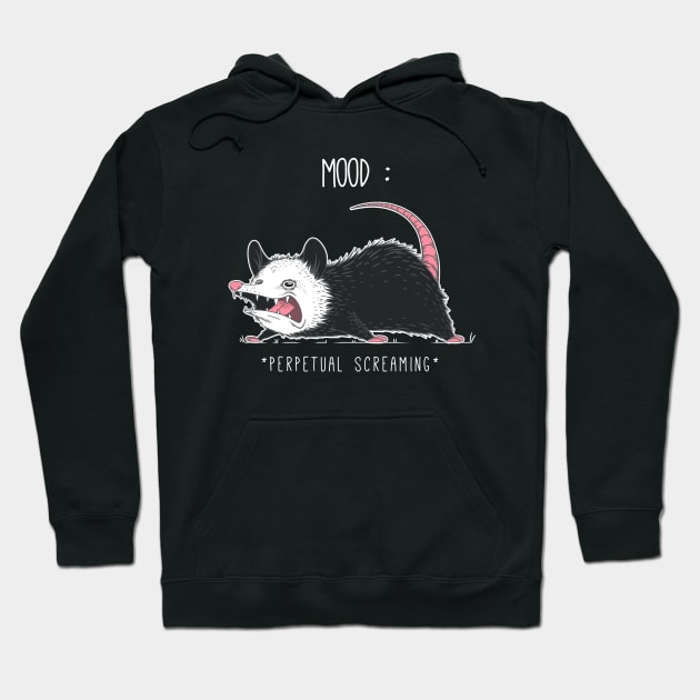 Mood - Perpetual Screaming Hoodie by ChocolateRaisinFury